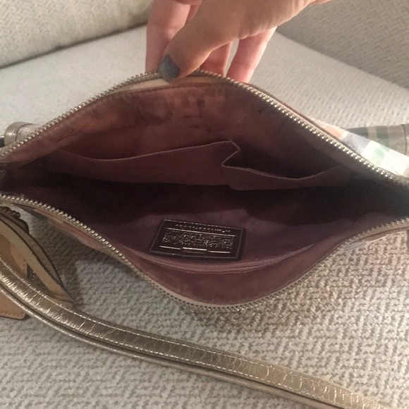 Poppy Madras Coach Purse - Picture 4 of 4